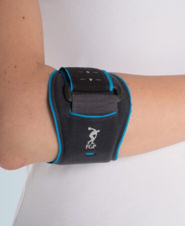 FGP Epibrace Pro EPI-200A – Tutore per Epicondilite ed Epitrocleite Colore Azzurro
