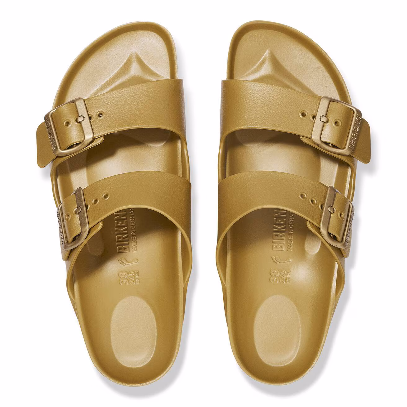 Birkenstock Arizona EVA – Ciabatta Impermeabile Ultraleggera Glamour Gold Taglia 40 - immagine 6