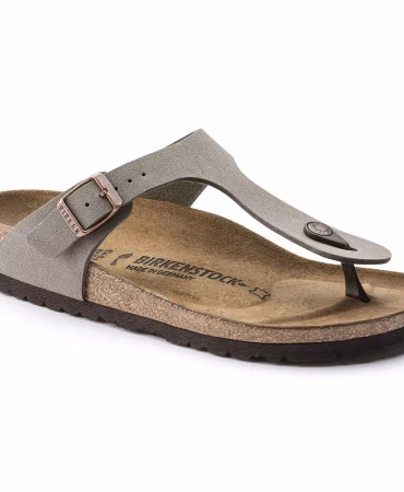 Birkenstock Gizeh – Infradito Birko-Flor Nubuck Stone Taglia 41