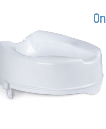 Moretti RP400-14 – Rialzo per WC con Fermi Laterali Altezza 14 cm