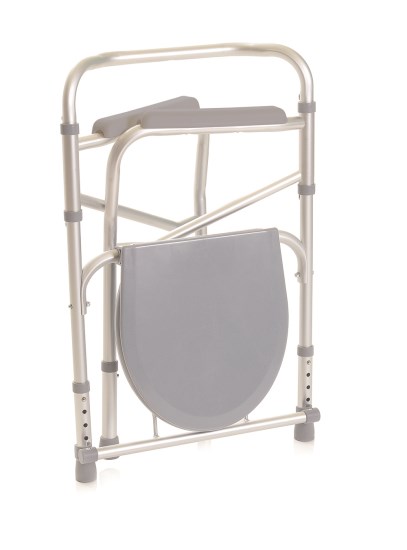 Sedia da Comodo 4 in 1 – Multifunzione Pieghevole in Alluminio per Anziani e Disabili - immagine 2