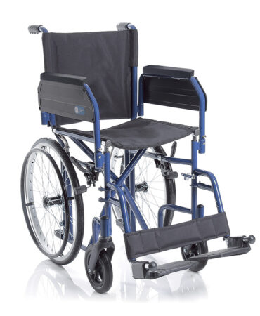 Moretti CP620 Skinny – Carrozzina Autospinta Pieghevole per Passaggi Stretti Seduta 43 cm