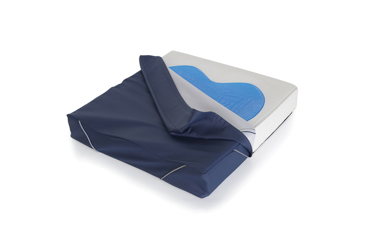 Moretti ST711 Levitas – Cuscino Antidecubito in Memory Foam e Gel Fluido per Carrozzina